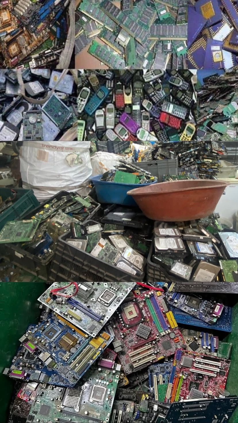 Elektronik hurda – anakart, devre kartı ve telefon hurdaları